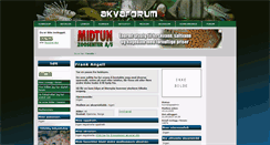Desktop Screenshot of frank.akvaforum.no