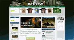 Desktop Screenshot of akvaforum.no