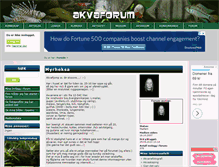 Tablet Screenshot of myrheksa.akvaforum.no